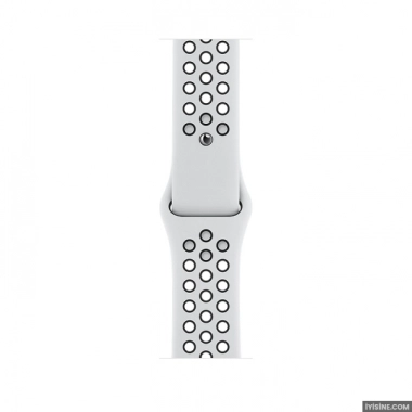 Apple Watch Nike SE Gümüş Rengi Alüminyum Kasa ve Nike Spor Kordon