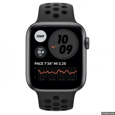 Apple Watch Nike SE Uzay Grisi Alüminyum Kasa ve Nike Spor Kordon