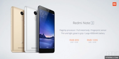 Xiaomi Redmi Note 3