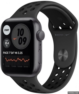 Apple Watch Nike SE Uzay Grisi Alüminyum Kasa ve Nike Spor Kordon