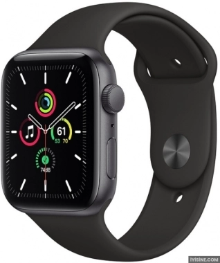 Apple Watch SE Uzay Grisi Alüminyum Kasa ve Spor Kordon