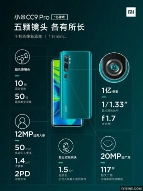 Xiaomi Mi Note 10 Pro