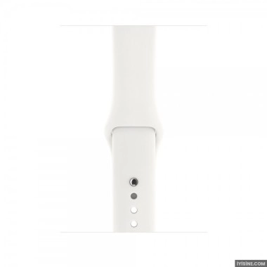 Apple Watch Series 3 GPS Gümüş Rengi Alüminyum Kasa ve Beyaz Spor Kordon