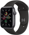Apple Watch SE Uzay Grisi Alüminyum Kasa ve Spor Kordon