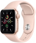Apple Watch SE Altın Rengi Alüminyum Kasa ve Spor Kordon