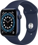Apple Watch Series 6 Mavi Alüminyum Kasa ve Spor Kordon